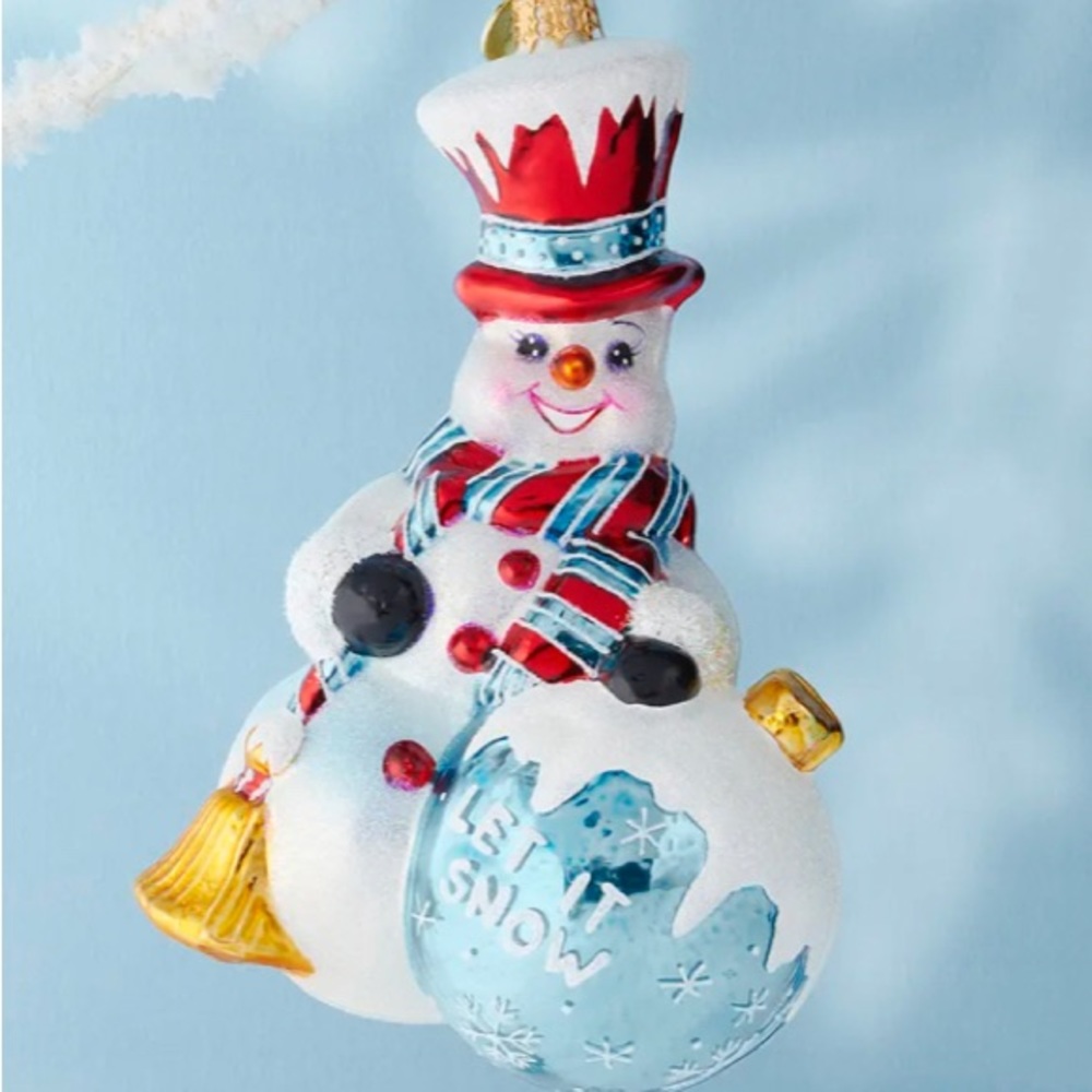 Christopher Radko | frosty wish ornament